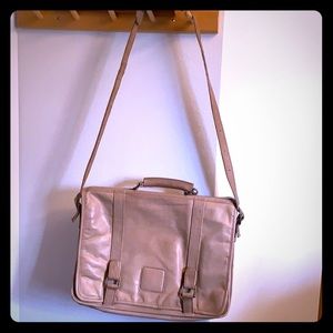 Super soft Cross body leather messenger bag